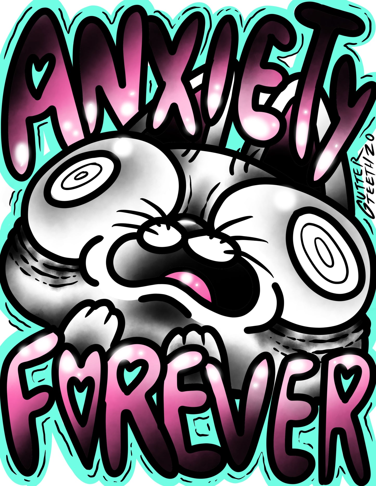 Anxiety FOREVER print