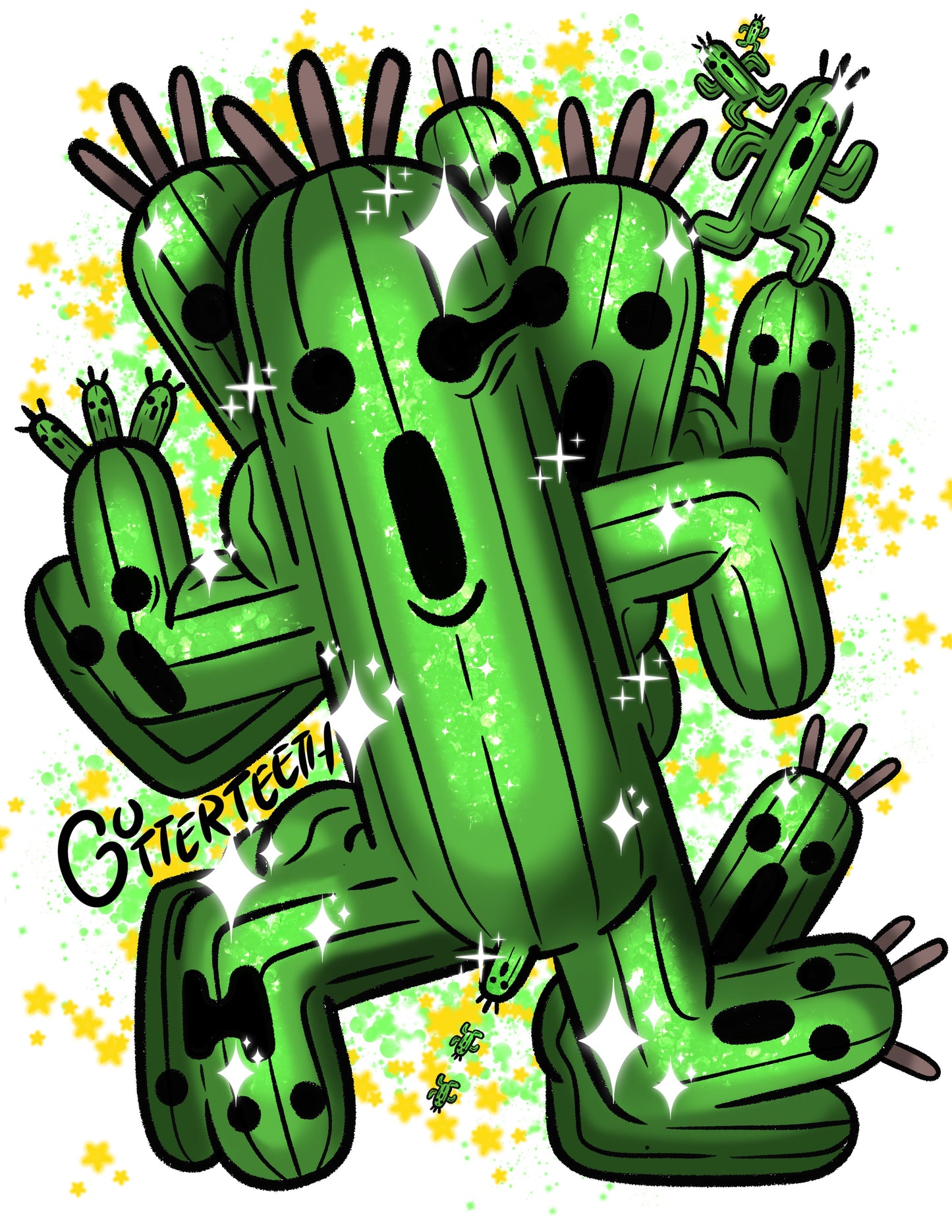 1,000 Needle!! Print