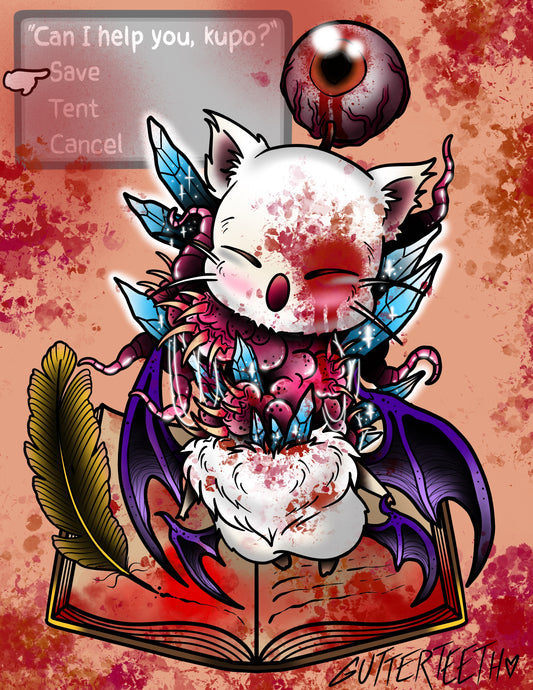 Corrupted Save Point Print